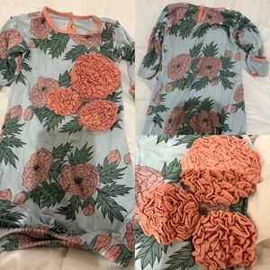 KicKee Pants Floral Gown